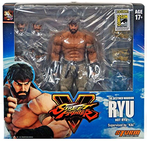 STREET FIGHTER V RYU フィギュア 1/12 NYCC 2017 1/12 Street Fighter V Ryu Brown Version Storm | eBay